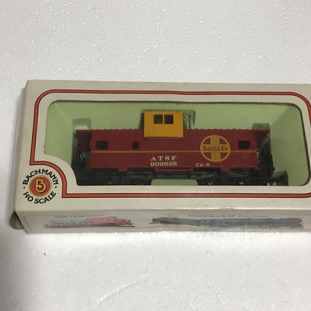 Ventage, Bachmann, HO scale, wide vision, Santa Fe caboose